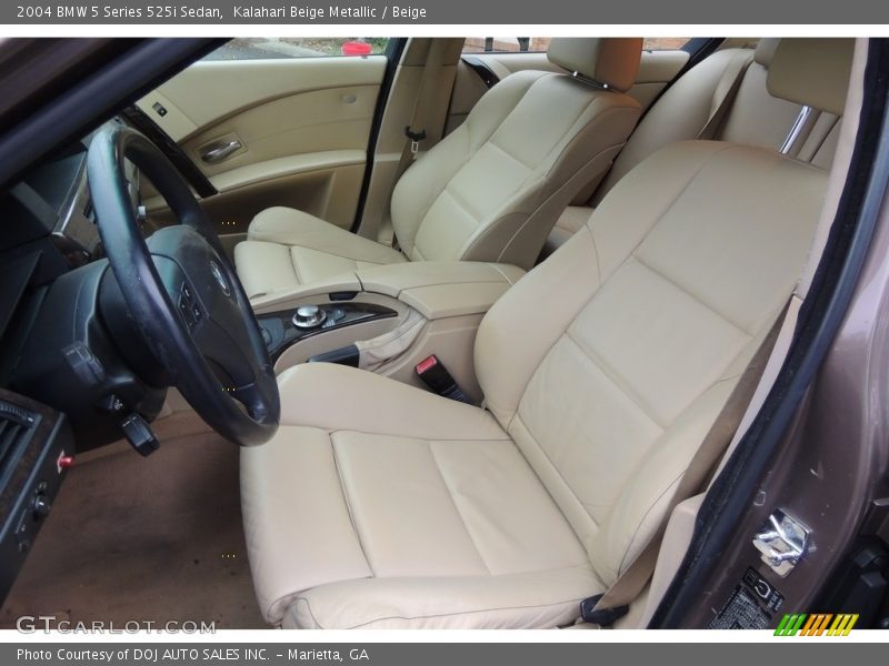 Kalahari Beige Metallic / Beige 2004 BMW 5 Series 525i Sedan