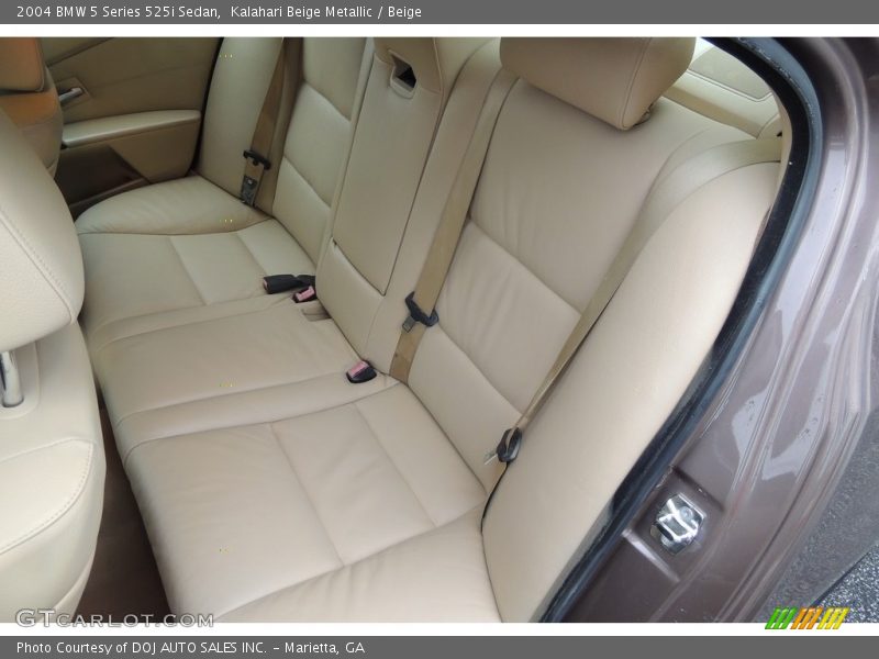 Kalahari Beige Metallic / Beige 2004 BMW 5 Series 525i Sedan