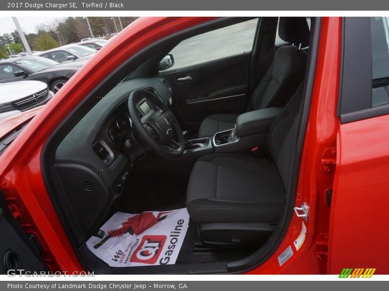 TorRed / Black 2017 Dodge Charger SE