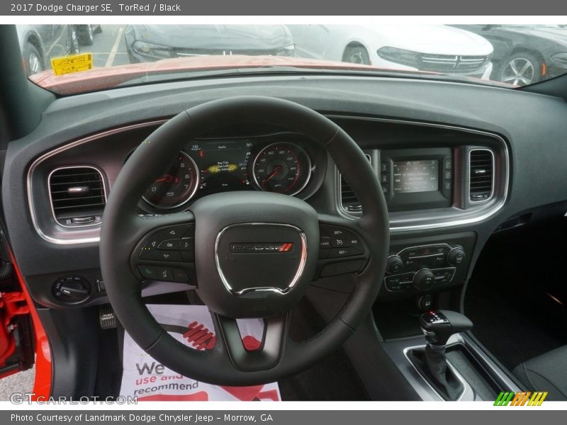 Dashboard of 2017 Charger SE