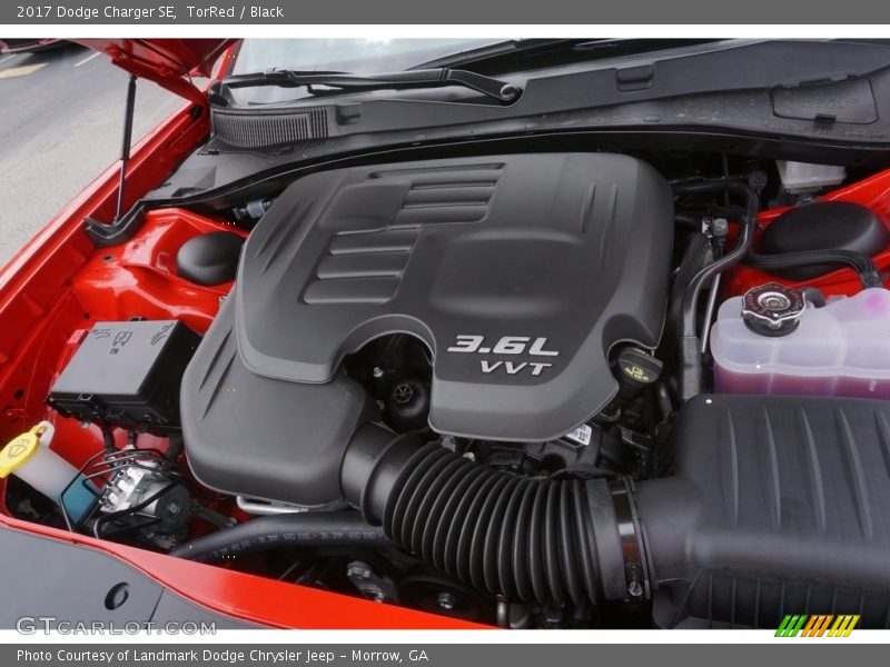  2017 Charger SE Engine - 3.6 Liter DOHC 24-Valve VVT Pentastar V6