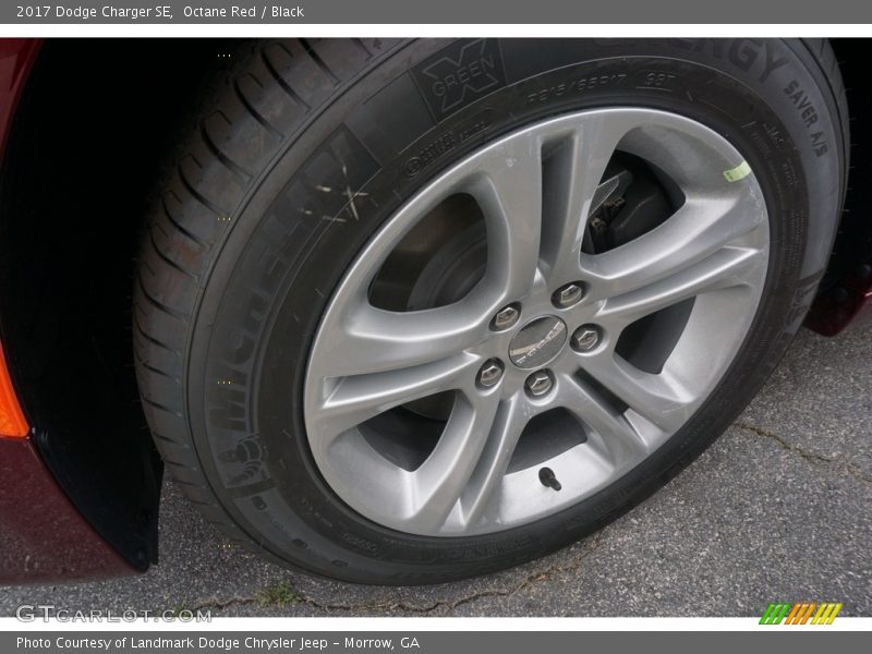 Octane Red / Black 2017 Dodge Charger SE