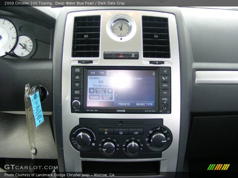 Deep Water Blue Pearl / Dark Slate Gray 2009 Chrysler 300 Touring