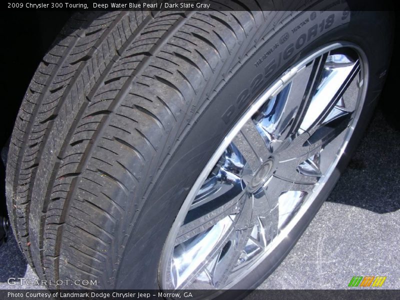 Deep Water Blue Pearl / Dark Slate Gray 2009 Chrysler 300 Touring