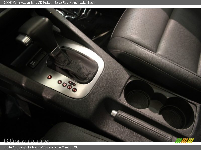 Salsa Red / Anthracite Black 2008 Volkswagen Jetta SE Sedan
