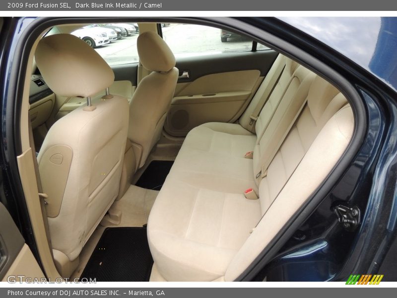 Dark Blue Ink Metallic / Camel 2009 Ford Fusion SEL