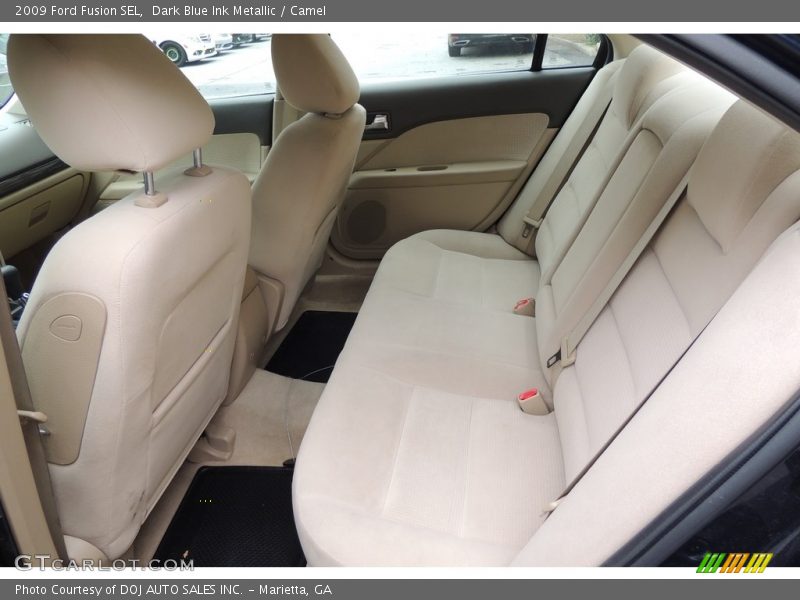 Dark Blue Ink Metallic / Camel 2009 Ford Fusion SEL