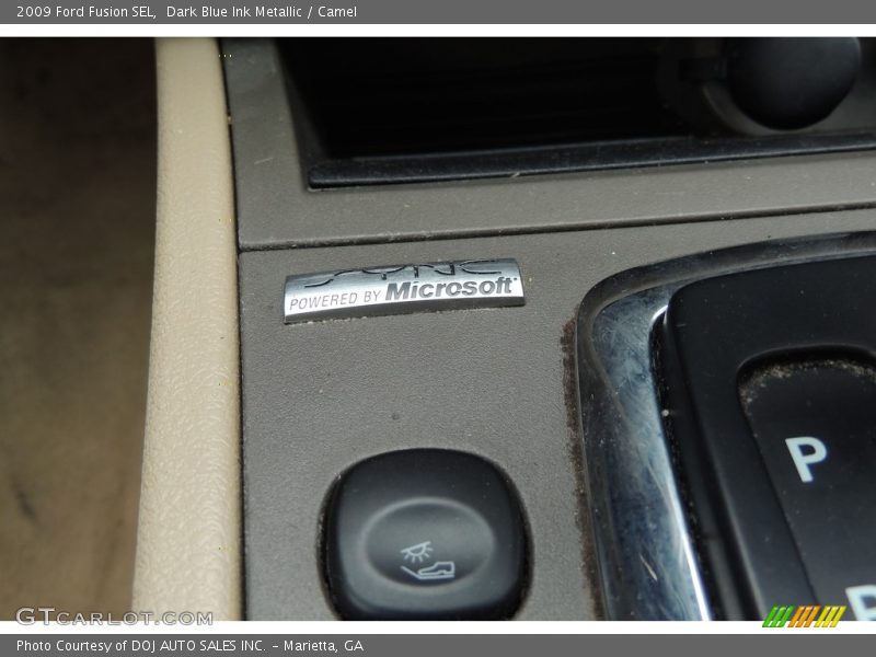 Dark Blue Ink Metallic / Camel 2009 Ford Fusion SEL