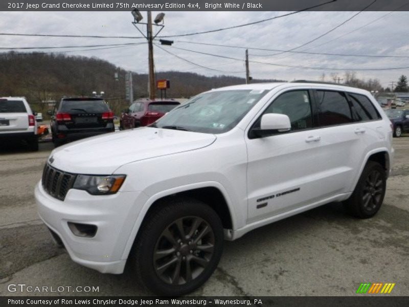 Bright White / Black 2017 Jeep Grand Cherokee Limited 75th Annivesary Edition 4x4