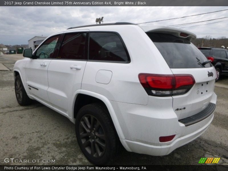 Bright White / Black 2017 Jeep Grand Cherokee Limited 75th Annivesary Edition 4x4