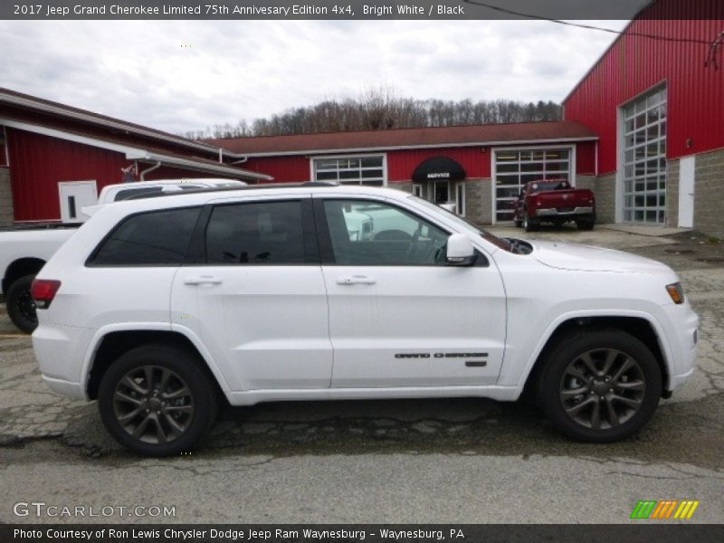 Bright White / Black 2017 Jeep Grand Cherokee Limited 75th Annivesary Edition 4x4