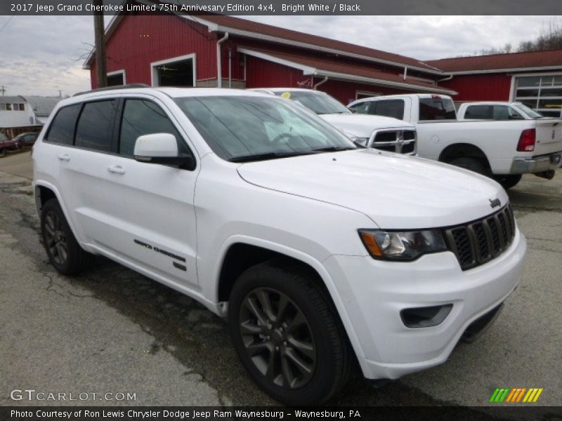 Bright White / Black 2017 Jeep Grand Cherokee Limited 75th Annivesary Edition 4x4