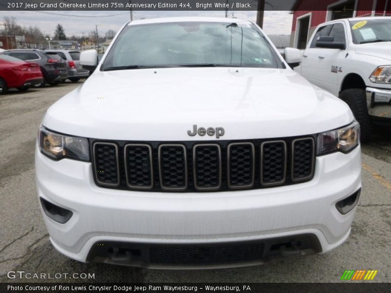 Bright White / Black 2017 Jeep Grand Cherokee Limited 75th Annivesary Edition 4x4