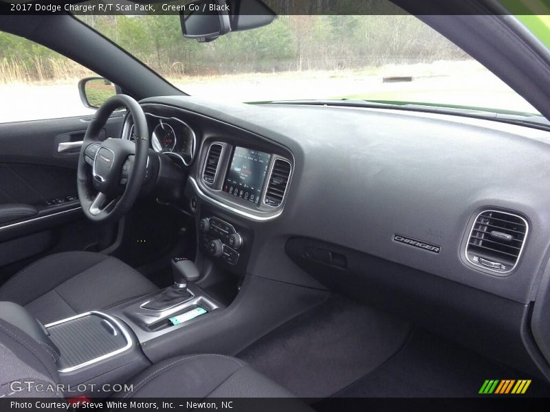 Green Go / Black 2017 Dodge Charger R/T Scat Pack
