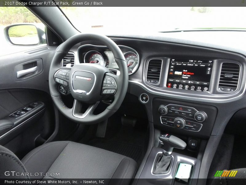 Green Go / Black 2017 Dodge Charger R/T Scat Pack