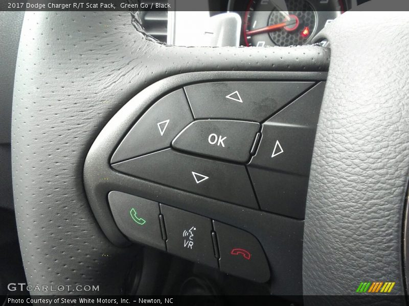 Green Go / Black 2017 Dodge Charger R/T Scat Pack