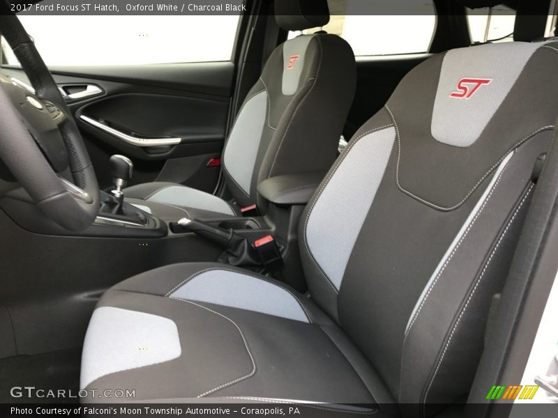 Front Seat of 2017 Focus ST Hatch