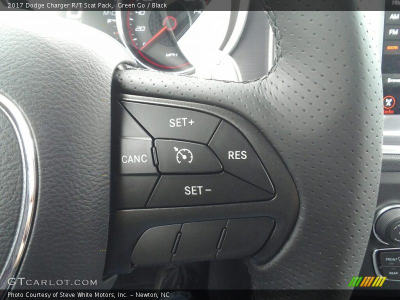 Green Go / Black 2017 Dodge Charger R/T Scat Pack