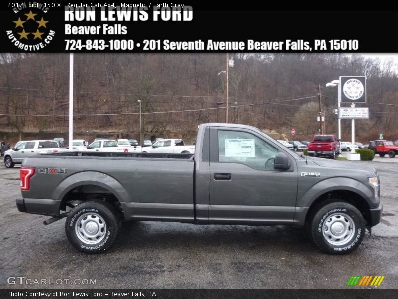 Magnetic / Earth Gray 2017 Ford F150 XL Regular Cab 4x4