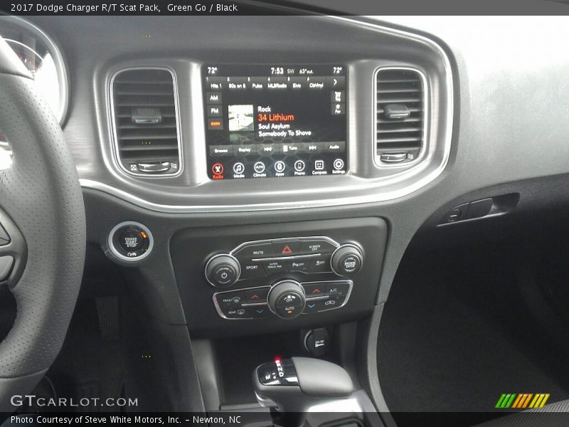 Green Go / Black 2017 Dodge Charger R/T Scat Pack