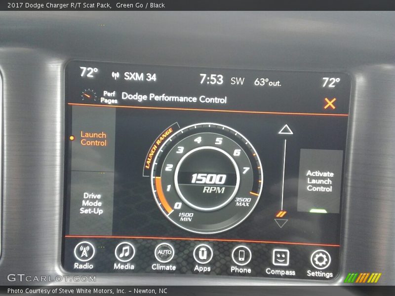 Green Go / Black 2017 Dodge Charger R/T Scat Pack