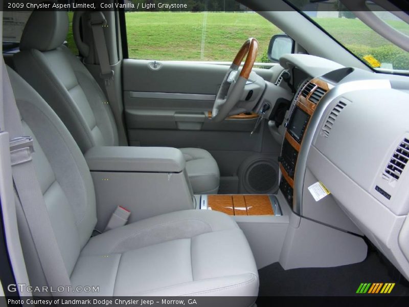 Cool Vanilla / Light Graystone 2009 Chrysler Aspen Limited