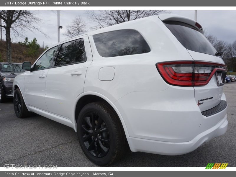 White Knuckle / Black 2017 Dodge Durango R/T