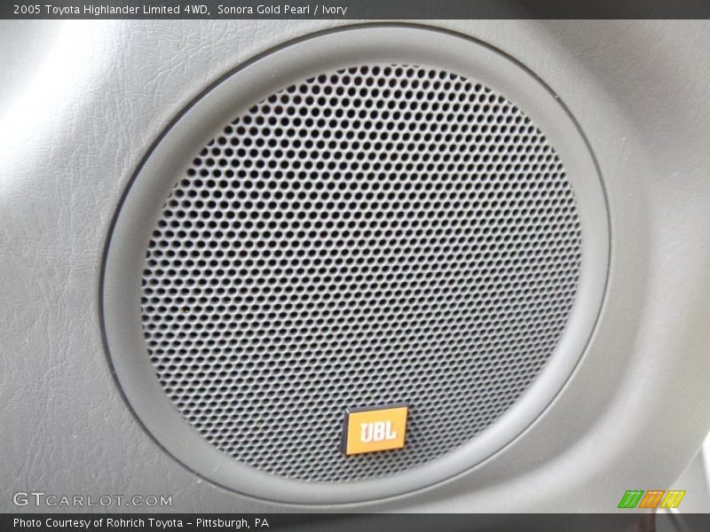 Sonora Gold Pearl / Ivory 2005 Toyota Highlander Limited 4WD
