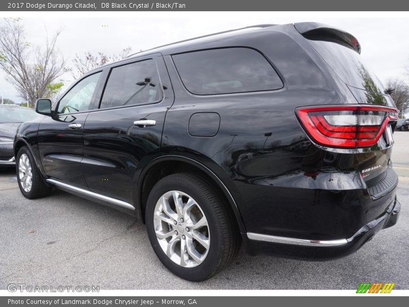 DB Black Crystal / Black/Tan 2017 Dodge Durango Citadel