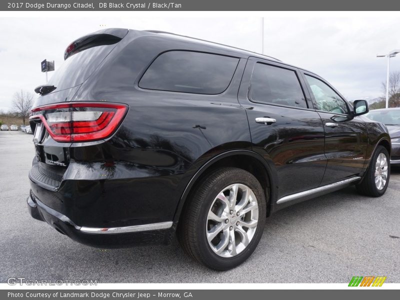 DB Black Crystal / Black/Tan 2017 Dodge Durango Citadel