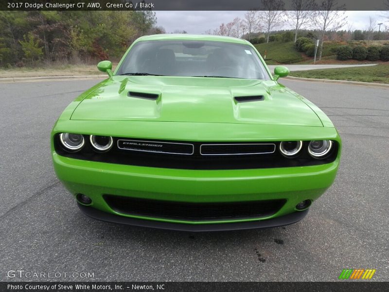 Green Go / Black 2017 Dodge Challenger GT AWD