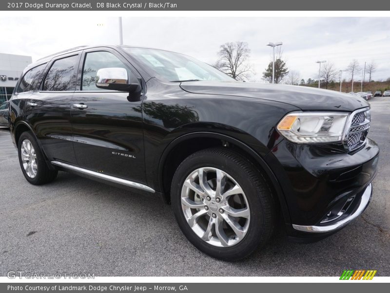 DB Black Crystal / Black/Tan 2017 Dodge Durango Citadel