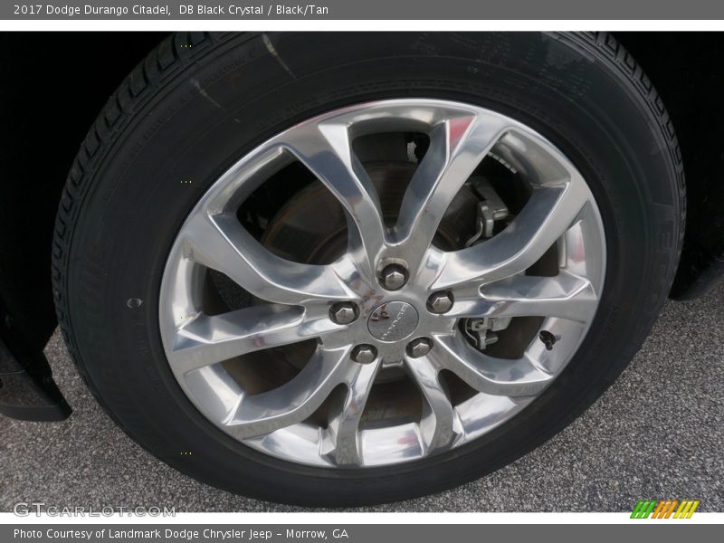 DB Black Crystal / Black/Tan 2017 Dodge Durango Citadel