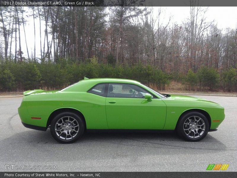 Green Go / Black 2017 Dodge Challenger GT AWD