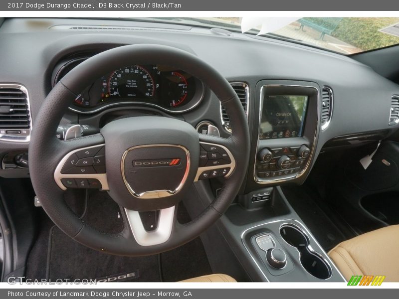 DB Black Crystal / Black/Tan 2017 Dodge Durango Citadel