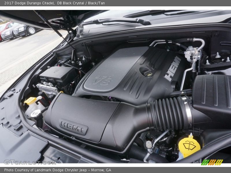 DB Black Crystal / Black/Tan 2017 Dodge Durango Citadel