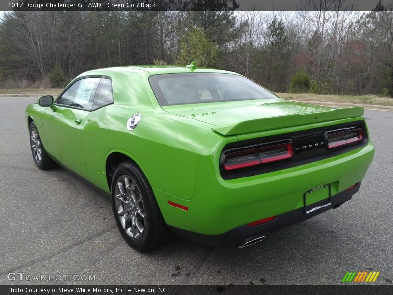 Green Go / Black 2017 Dodge Challenger GT AWD