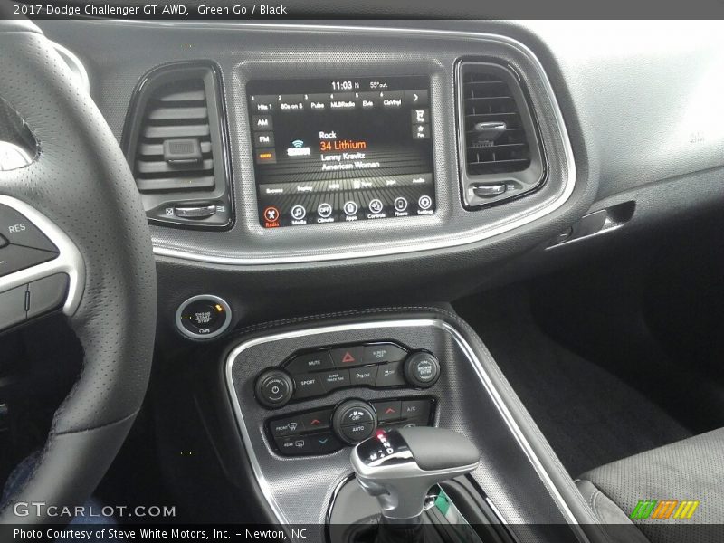 Controls of 2017 Challenger GT AWD