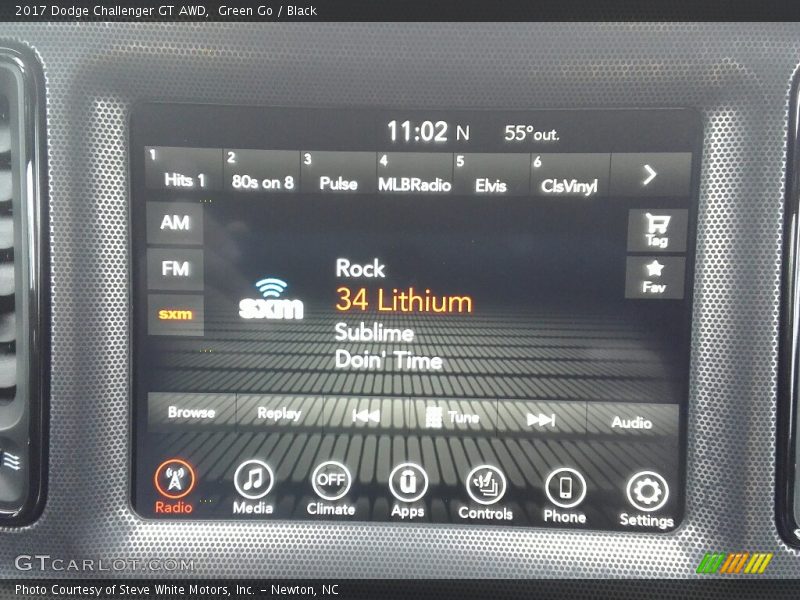 Green Go / Black 2017 Dodge Challenger GT AWD