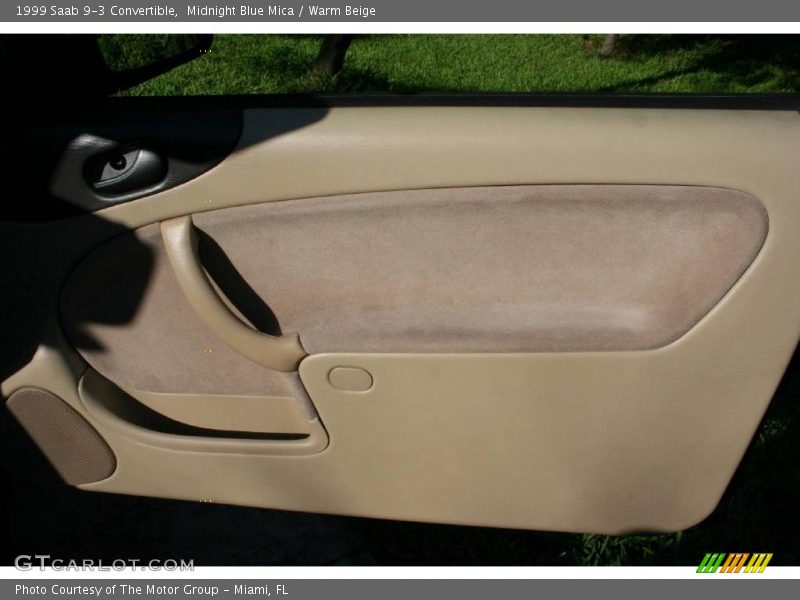 Midnight Blue Mica / Warm Beige 1999 Saab 9-3 Convertible