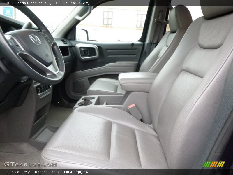 Bali Blue Pearl / Gray 2011 Honda Ridgeline RTL