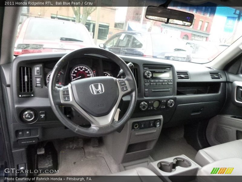 Bali Blue Pearl / Gray 2011 Honda Ridgeline RTL