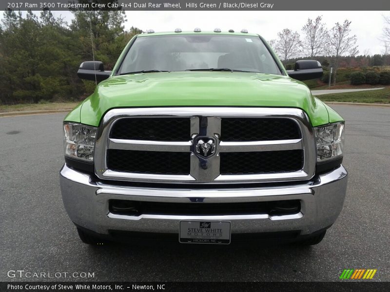 Hills Green / Black/Diesel Gray 2017 Ram 3500 Tradesman Crew Cab 4x4 Dual Rear Wheel