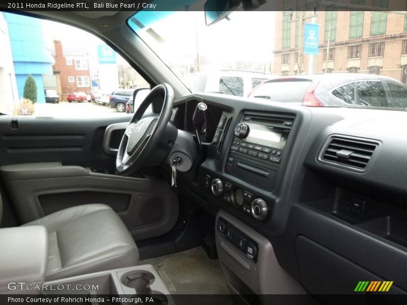 Bali Blue Pearl / Gray 2011 Honda Ridgeline RTL