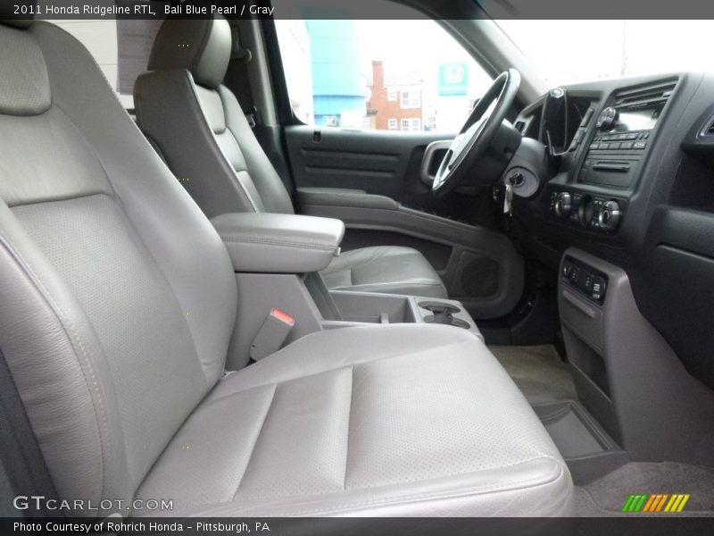 Bali Blue Pearl / Gray 2011 Honda Ridgeline RTL