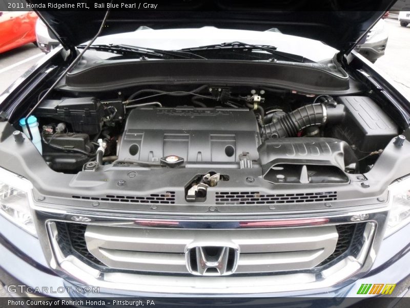 Bali Blue Pearl / Gray 2011 Honda Ridgeline RTL