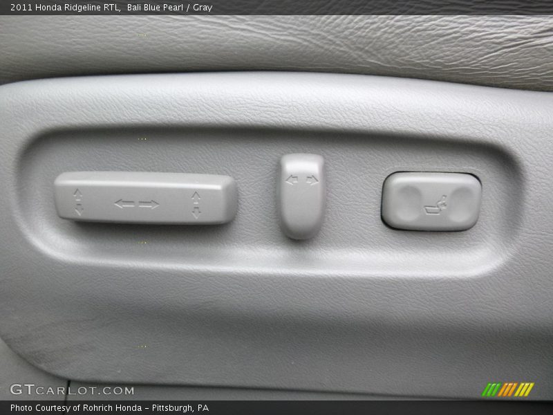 Bali Blue Pearl / Gray 2011 Honda Ridgeline RTL