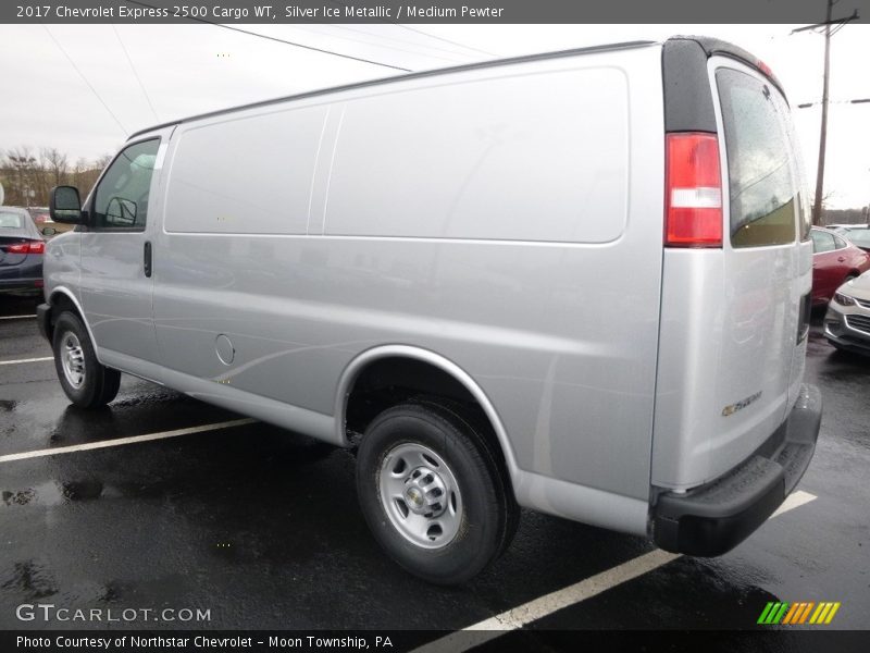 Silver Ice Metallic / Medium Pewter 2017 Chevrolet Express 2500 Cargo WT