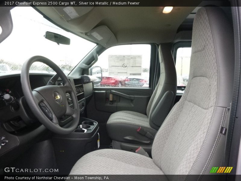 Silver Ice Metallic / Medium Pewter 2017 Chevrolet Express 2500 Cargo WT