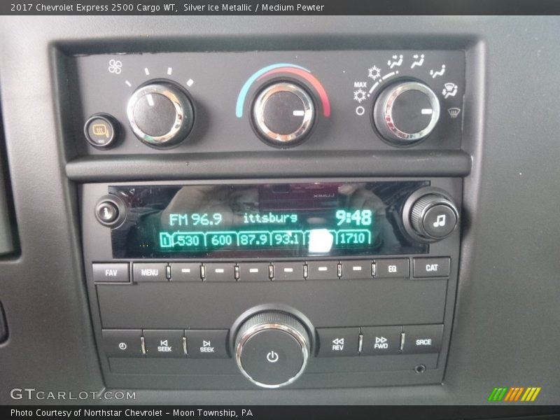 Silver Ice Metallic / Medium Pewter 2017 Chevrolet Express 2500 Cargo WT